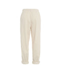 Pantaloni in velluto a coste 'Padow' #bianco