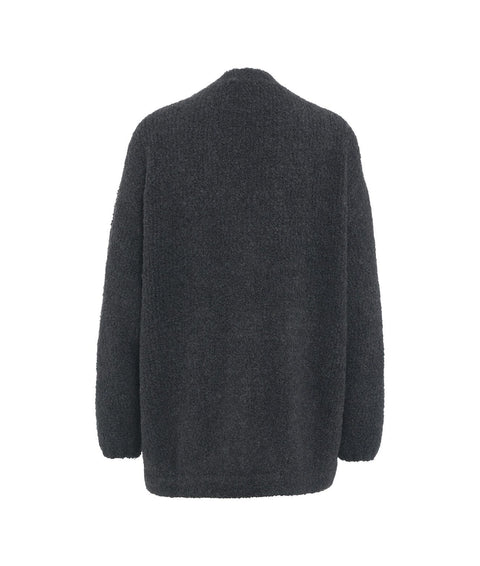 Cardigan in maglia #grigio