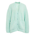 Cardigan in maglia #blu