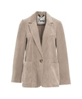 Giacca blazer 'Kettering' in velluto a coste #grigio