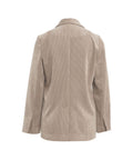 Giacca blazer 'Kettering' in velluto a coste #grigio