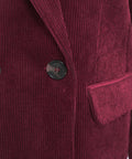 Blazer in velluto a coste 'Lafayette' #rosso