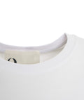 T-shirt con stampa del logo 'Howard' #bianco