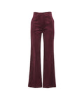 Pantaloni svasati 'King' in velluto a coste #rosso