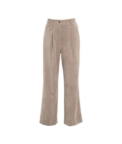 Pantaloni di velluto a coste 'Kean' #beige