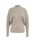 T-shirt in lurex 'Pierce' #beige