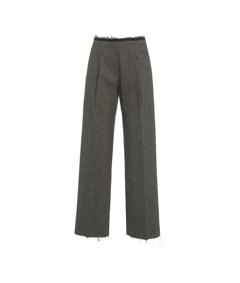 Pantaloni a pieghe 'Marion' #grigio