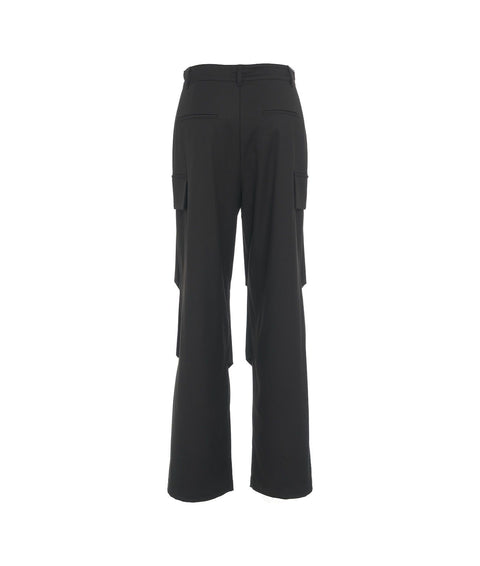 Pantalone cargo 'Trinity' #nero