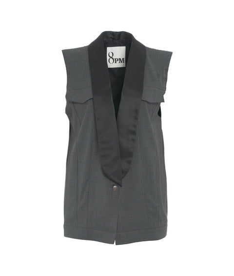 Gilet 'Bryant' #grigio