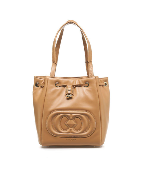 Borsa Bucket 'Lea' #beige