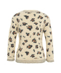 Maglione animalier #beige