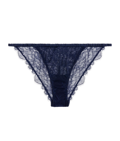 Slip in pizzo 'Wild Rose' #blu