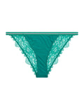 Slip in pizzo 'Wild Rose' #verde