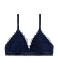 Bralette imbottita in pizzo 'Darling' #blu