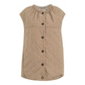 Gilet trapuntato #beige