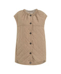 Gilet trapuntato #beige