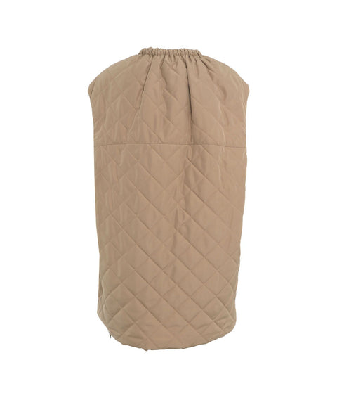 Gilet trapuntato #beige