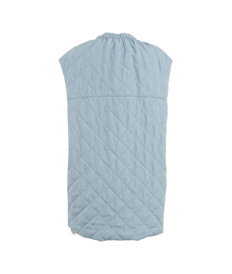 Gilet trapuntato #blu