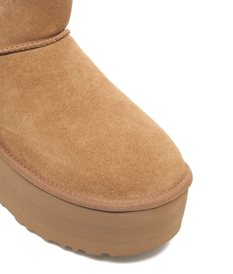 Boots 'Classic Mini Platform' #marrone