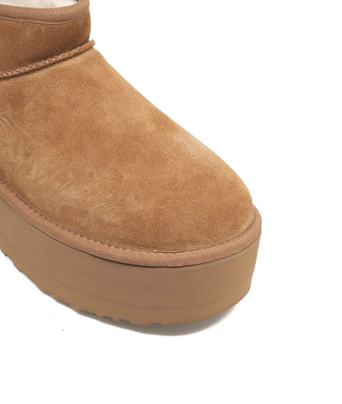 Boots 'Classic Ultra Mini Platform' #marrone