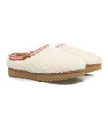 Slippers 'Tasman Maxi Curly' #bianco