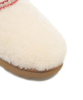 Slippers 'Tasman Maxi Curly' #bianco