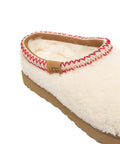 Slippers 'Tasman Maxi Curly' #bianco