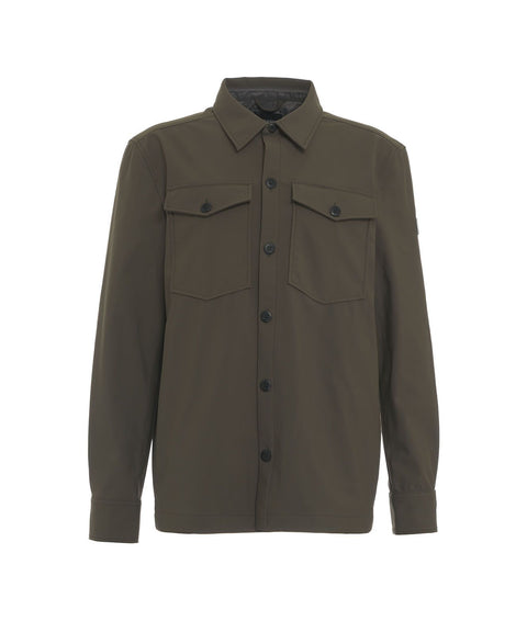 Giacca overshirt idrorepellente 'Ata Waver' #verde