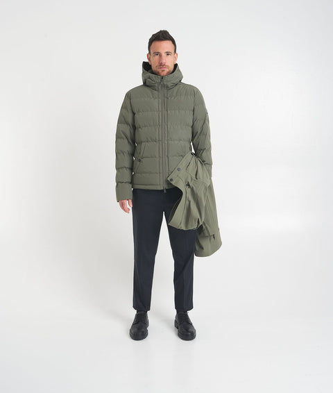 Parka con giacca staccabile 'Ata Oren' #verde