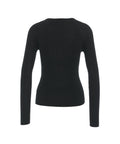 Maglione in misto lana merino #nero