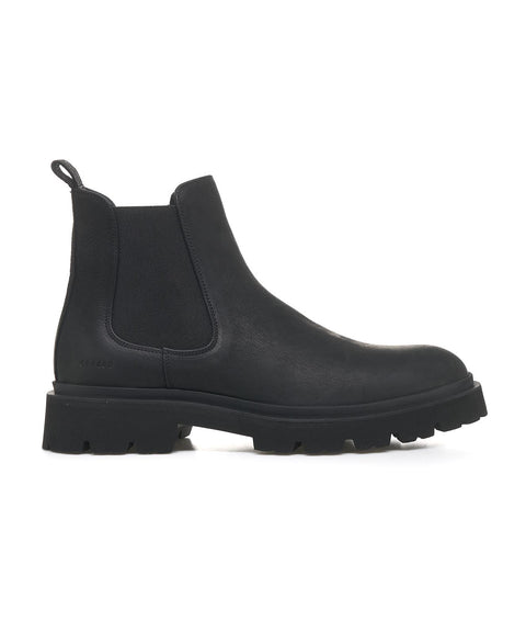 Chelsea Boots in pelle nubuck #nero