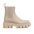 Chelsea boots in pelle liscia #beige