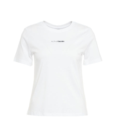 T-shirt in cotone 'Jeru' #bianco