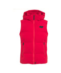 Gilet in piuma trapuntato 'Ocoav' #rosso