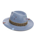 Cappello 'Classico' con ricamo #blu