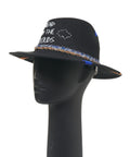 Cappello 'Classico' con ricamo #nero