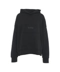 Hoodie con logo in strass #nero