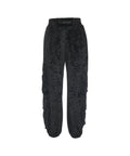 Pantalone cargo in velluto #nero