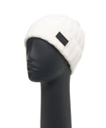 Beanie in maglia #bianco