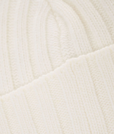 Beanie in maglia #bianco