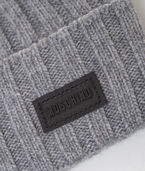 Beanie in maglia #grigio