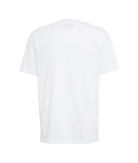 T-shirt con stampa 'CVI' #bianco