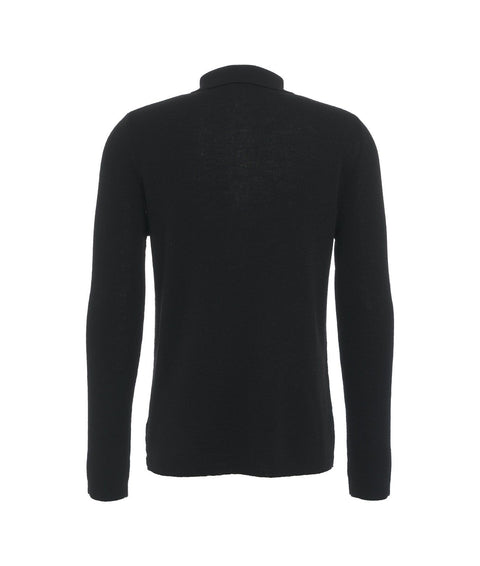 Maglione in lana vergine #nero