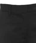 Pantaloni chino in twill con strass #nero