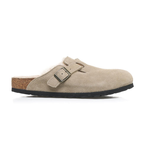 Sabot shearling 'Boston' #beige