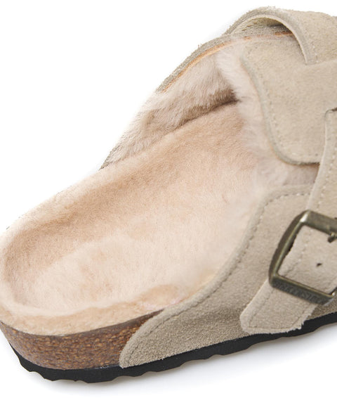 Sabot shearling 'Boston' #beige