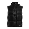 Gilet in piuma d'oca trapuntato #nero