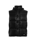 Gilet in piuma d'oca trapuntato #nero