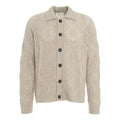 Cardigan in maglia #grigio