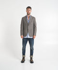 Blazer pied de poule 'Nuvola' #marrone